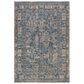Surya Mirabel 9" x 12"2" Navy, Denim, Cream, Brown, Saffron, Taupe and Gray Area Rug, , large