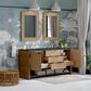 James Martin Vanities Solene 72" Double Bathroom Vanity in Seaside Oak with 3 cm Charcoal Soapstone Quartz Top and Rectangular Sinks, , large