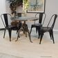 Carolina Chair and Table Mundra Adjustable Crank Table in Antique Nickle, , large