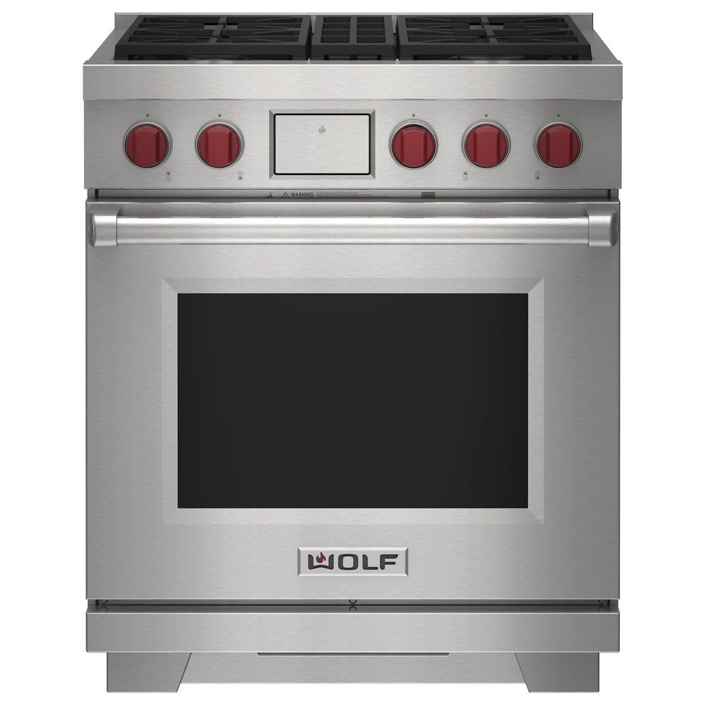 Wolf Appliances 2.5" Kickplate for 30" Dual Fuel and Induction Range in Stainless Steel, , large