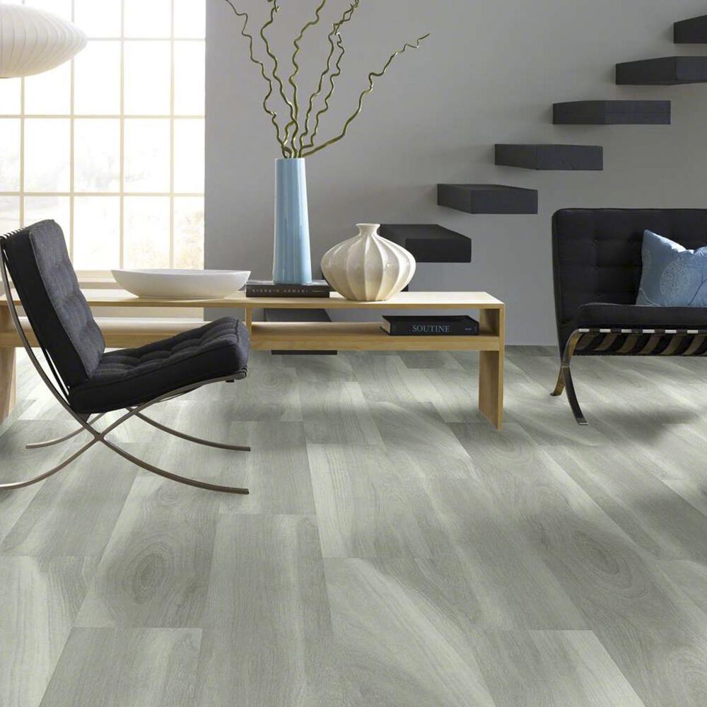 Shaw Cathedral Oak Misty 9" x 59" Luxury Vinyl Tile, , large