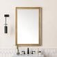James Martin Vanities Glenbrooke 26" Rectangular Mirror in Light Natural Oak, , large