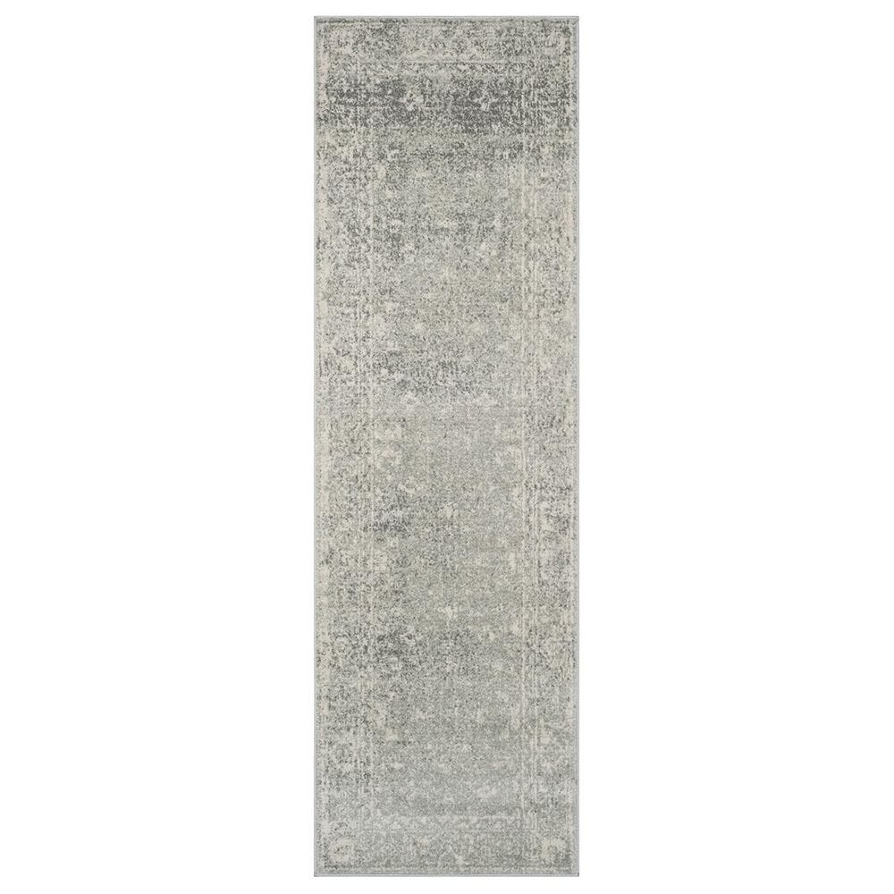Safavieh Evoke EVK270Z-27 2"2" x 7" Silver/Ivory Runner, , large