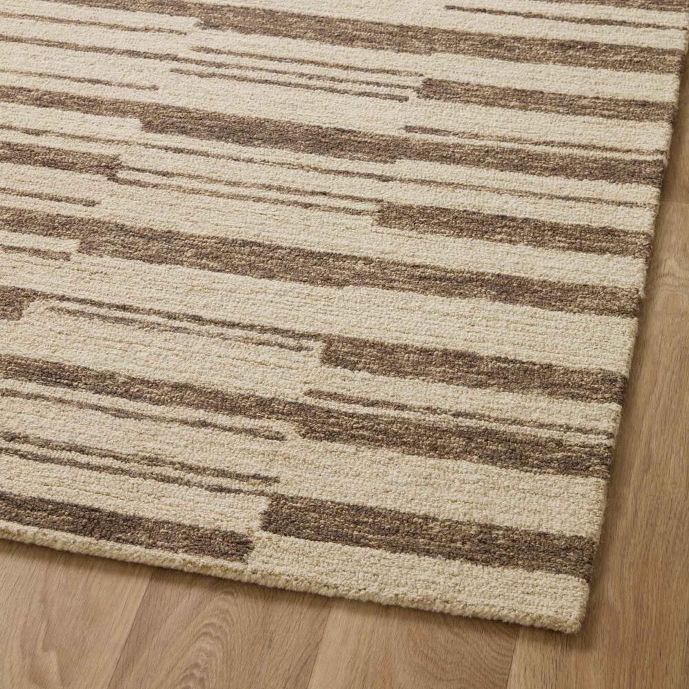 Chris Loves Julia x Loloi Polly 2&#39;3&quot; x 3&#39;9&quot; Beige and Tobacco, , large
