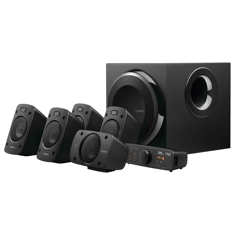 Logitech 5.1 Surround Sound Speakers System in Black, , large