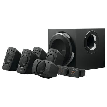Logitech 5.1 Surround Sound Speakers System in Black, , large