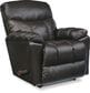La-Z-Boy Morrison Leather Manual Rocker Recliner in Blue, , large