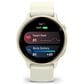 Garmin Vivoactive 6 Smartwatch 42mm Lunar Gold Aluminum Case with Bone Band, , large