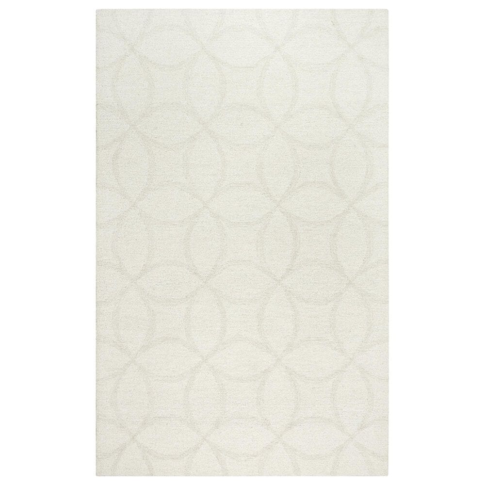 RIZZY Harmony Geometric 8"9" x 11"9" Ivory Area Rug, , large