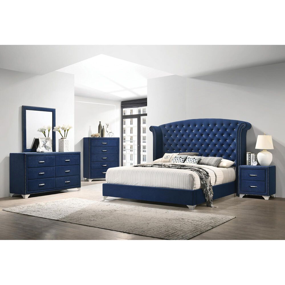 Pacific Landing Melody 2 Drawer Nightstand in Pacific Blue, , large