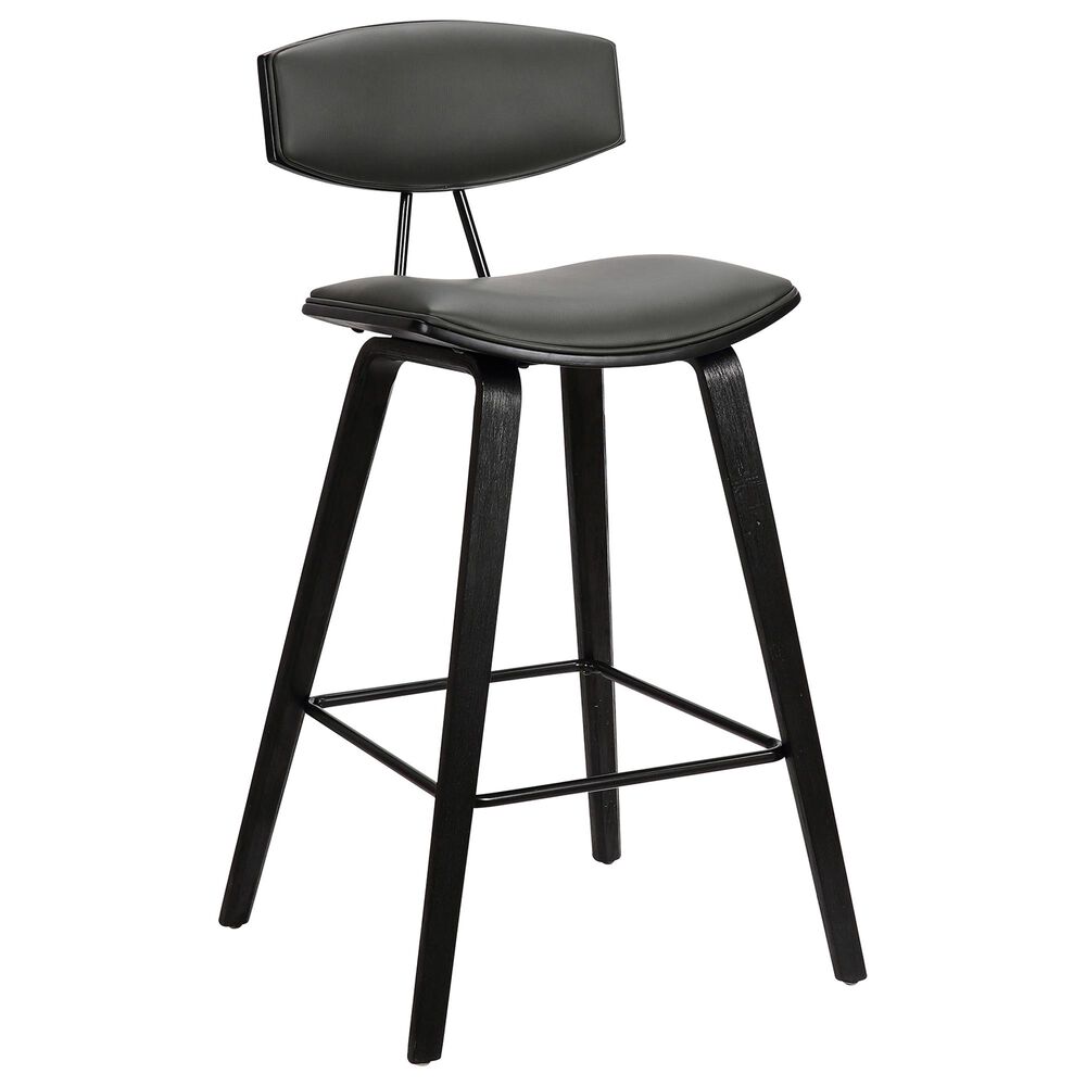 Blue River Fox 28.5" Barstool in Gray, , large