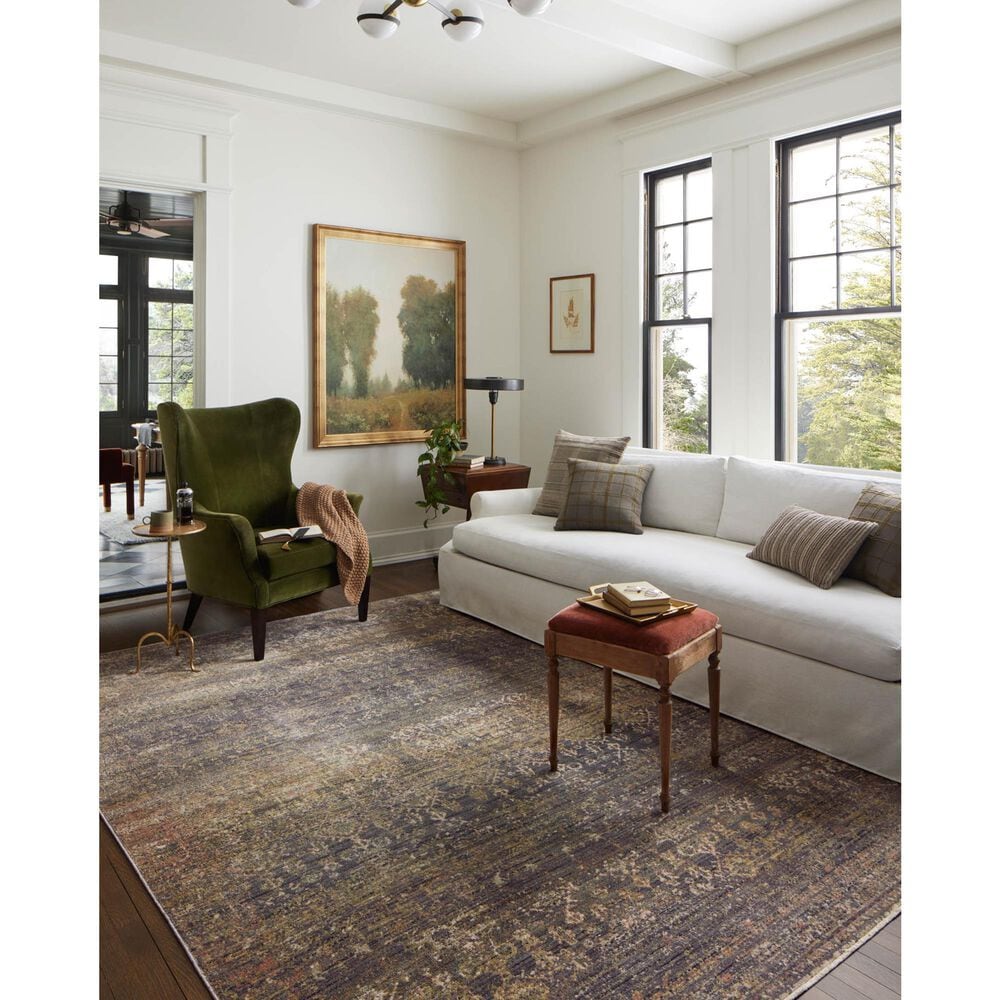 Loloi Bradbury 3&#39;7&quot; x 5&#39;7&quot; Ink and Multicolor Area Rug, , large