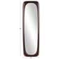 Maple and Jade 71" Oval Wall Mirror in Dark Brown, , large