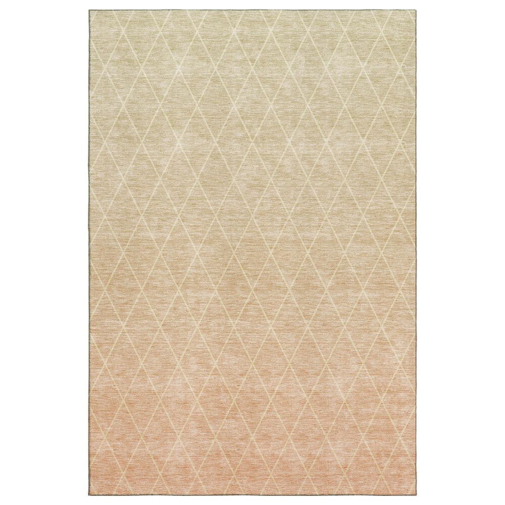 Dalyn Rug Company Lazio 10" x 14" Salmon Area Rug, , large