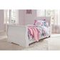 Ashley Anarasia 4-Piece Twin Bed Room Set in White, , large
