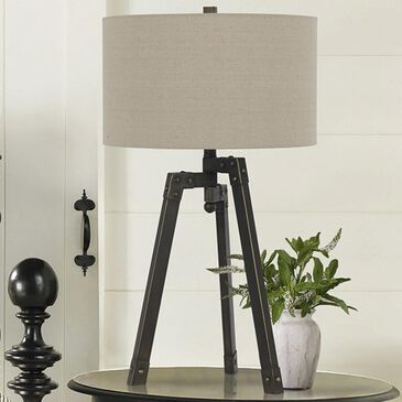 Cal Lighting Tripod 150W Tripod Table Lamp in Iron, , large
