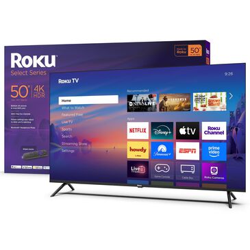 Roku 50" Class Select Series 4K LED in Black - Smart TV, , large