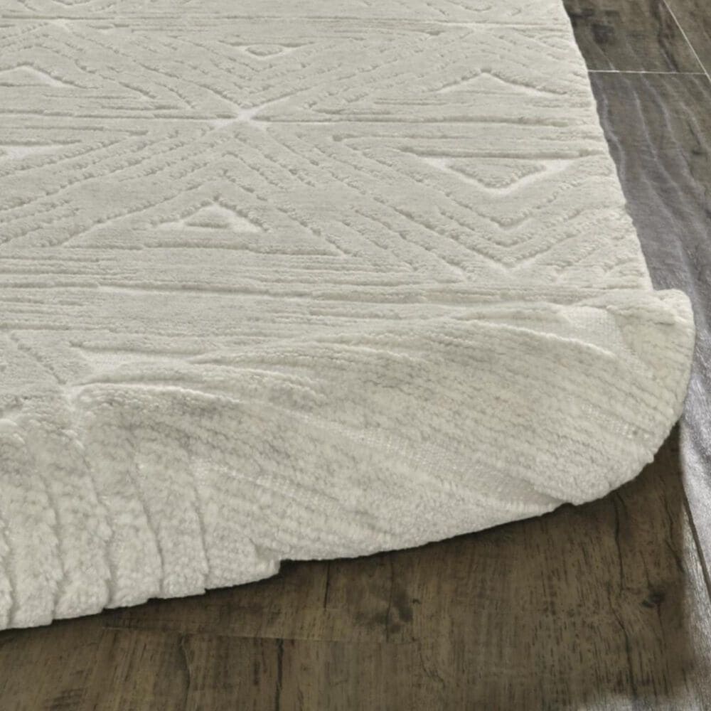 Feizy Norah 6061L 7&#39;9&quot; x 9&#39;9&quot; Natural and Ivory Area Rug, , large