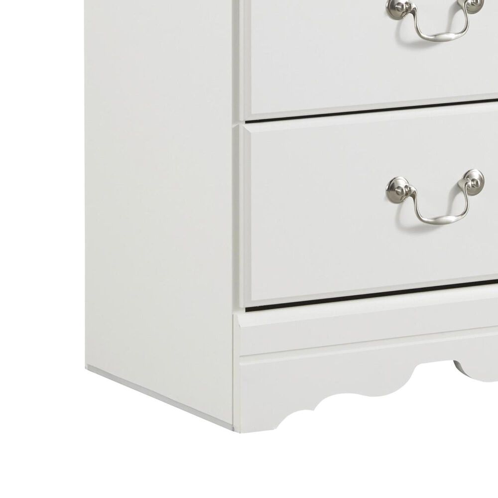 Ashley Anarasia Kids Drawer Night Stand in White, , large