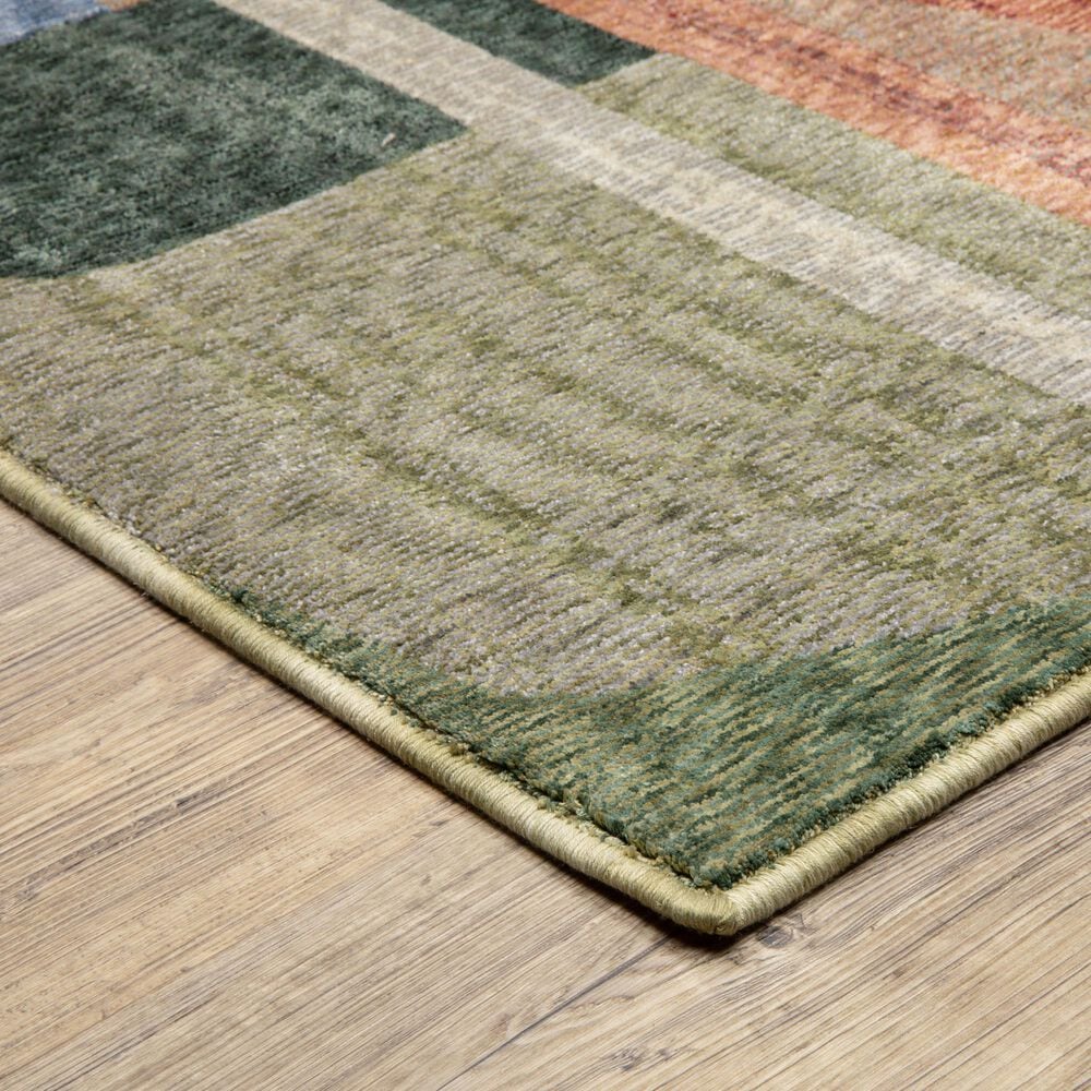 Oriental Weavers Tisdell TIS09 Multicolor 3&#39;9&quot; x 5&#39;2&quot; Area Rug, , large