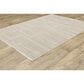 Oriental Weavers Bauer Geo Illusion 3"10" x 5"5" Beige Area Rug, , large