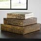 Ashley Keldy 3-Piece Box Set in Antique Brass, , large