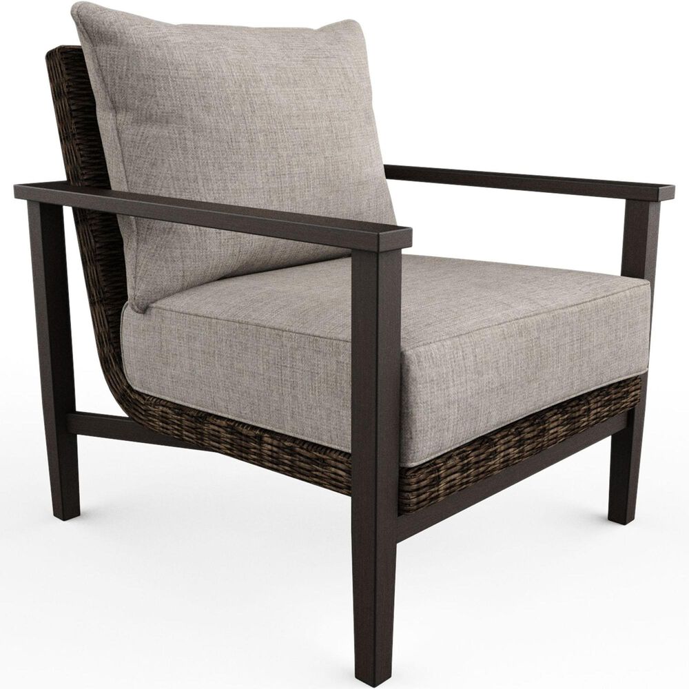 Sunvilla Cleo Lounge Chair in Bourbon and Iven Shell, , large
