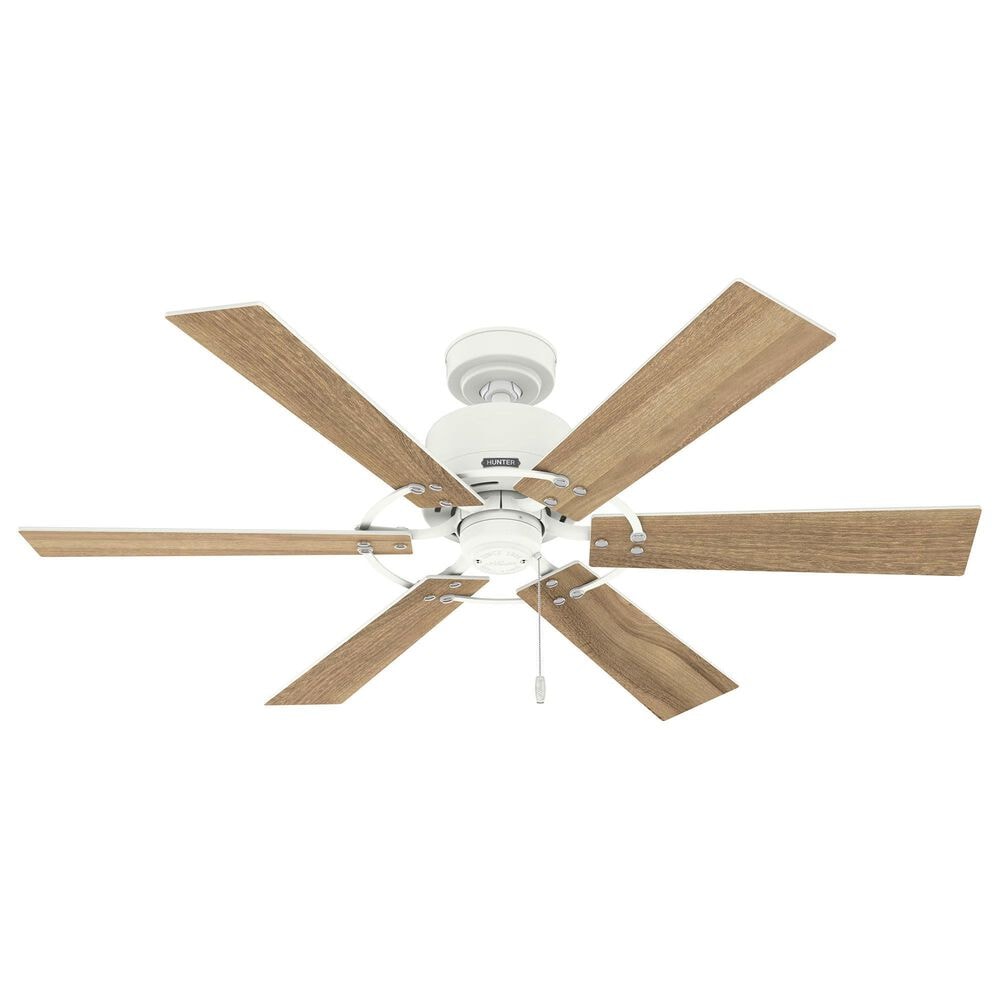 Hunter Gilrock 52&quot; Ceiling Fan in Matte White, , large