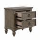 Belle Furnishings Americana Farmhouse 4 Piece King Sleight Bedroom Set in Dusty Taupe and Black, , large