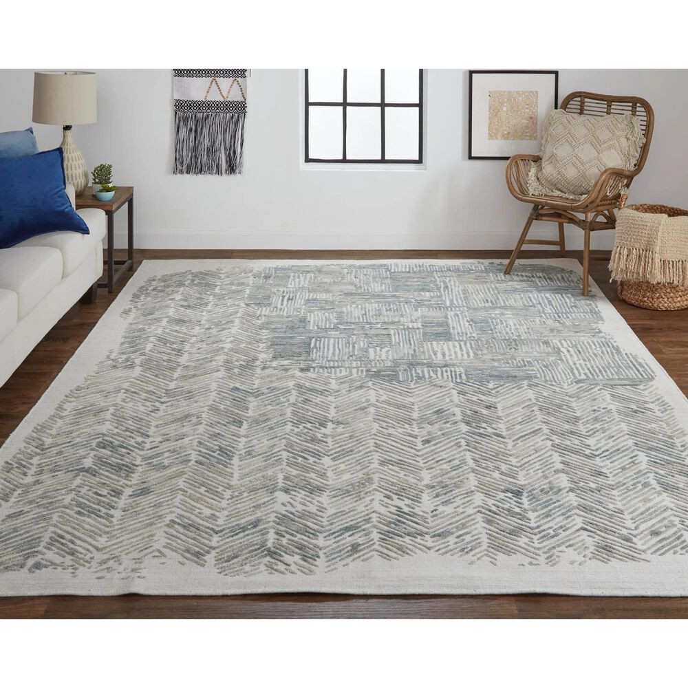 Feizy Elias 3&#39;6&quot; x 5&#39;6&quot; Green Area Rug, , large