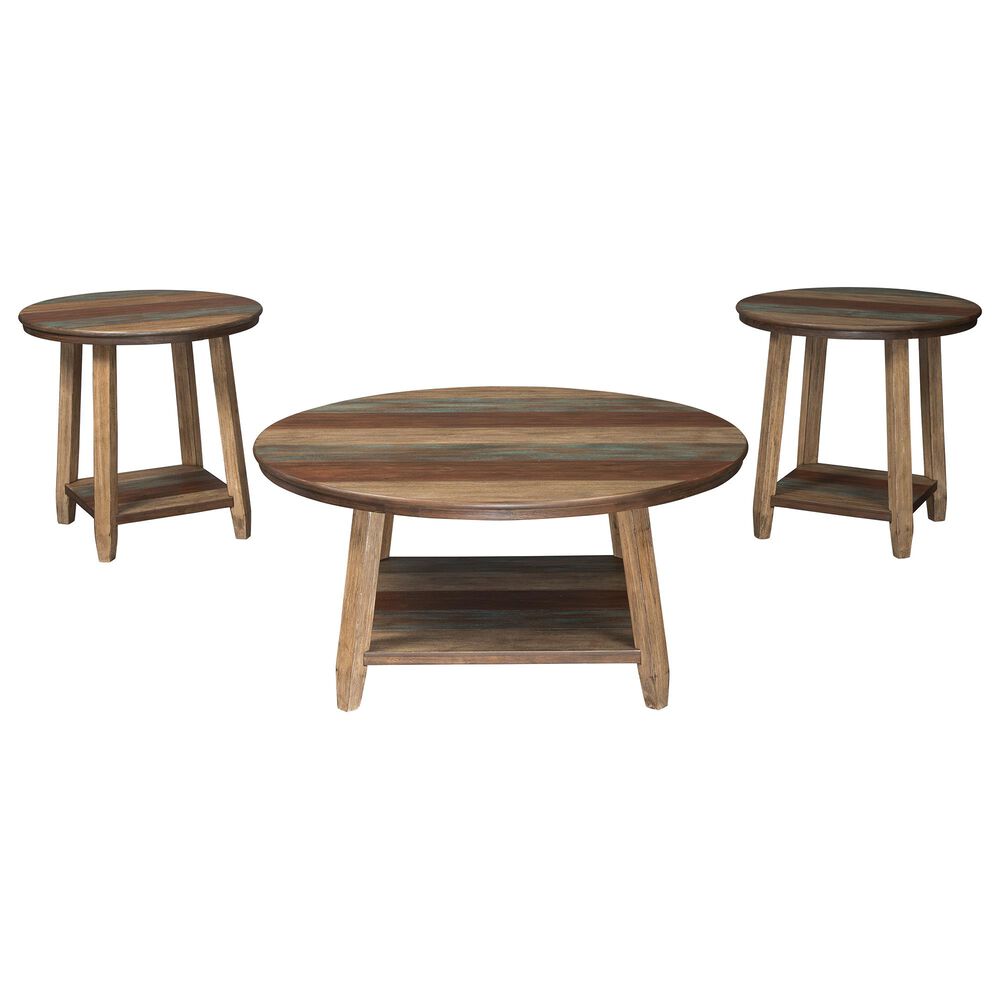 Ashley Raebecki 3-Piece Occasional Table Set in Multi, , large