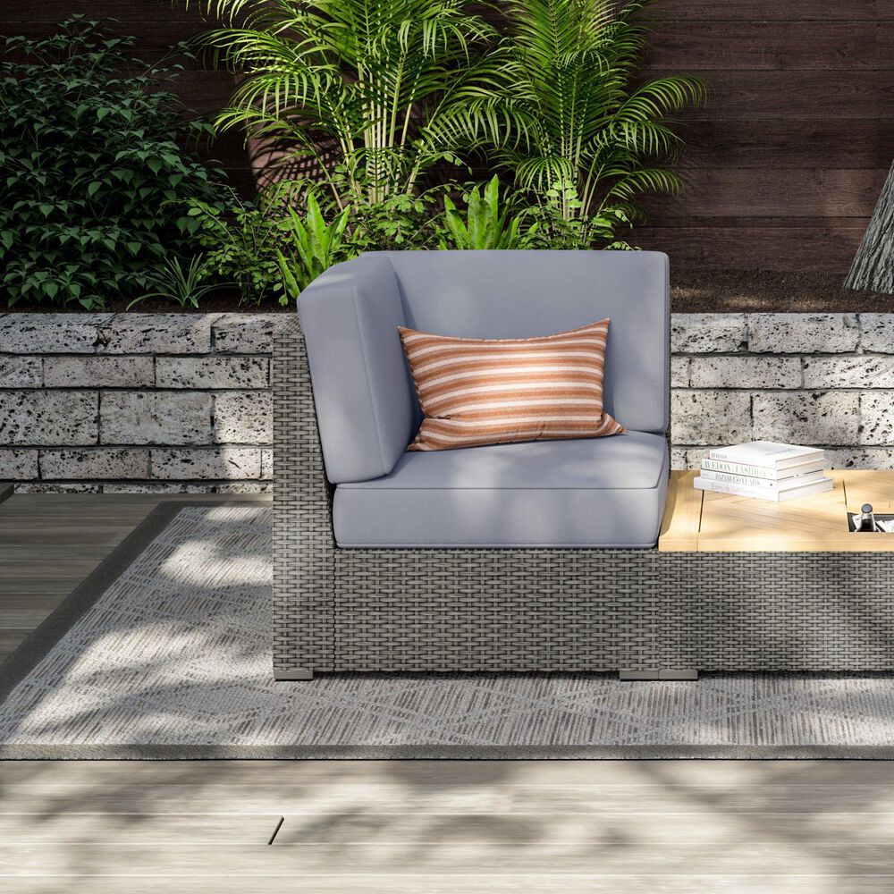 Homestyles Boca Raton 3-Piece Patio Set in Brown and Gray, , large