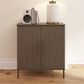 DHP Vivinne Storage Cabinet in Gray, , large