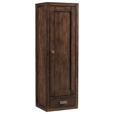 James Martin Addison 12" Petite Tower Hutch - Right in Mid Century Acacia, , large