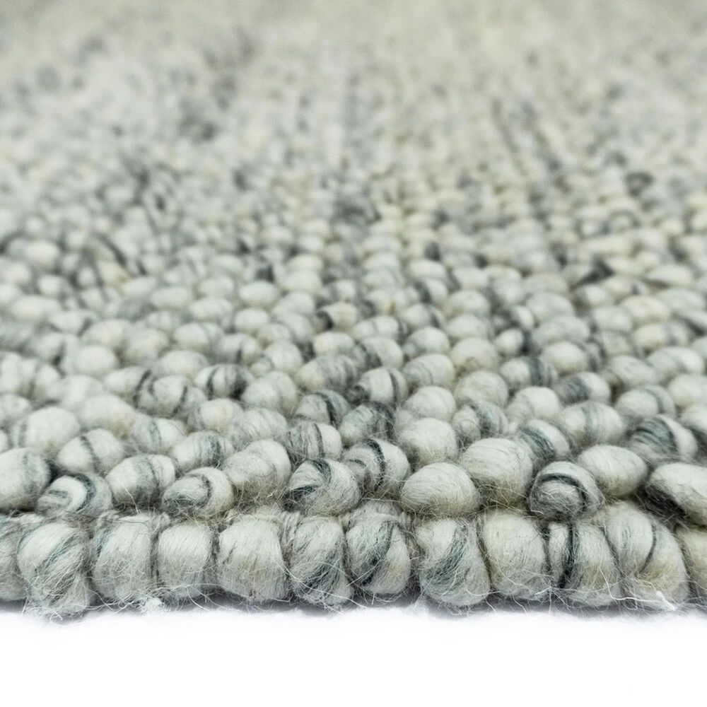 Kas Oriental Rugs Pave Cornerstone 9&#39; x 13&#39; Ivory and Grey Area Rug, , large