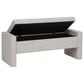 Ashley Akselman Storage Bench in Gray, , large