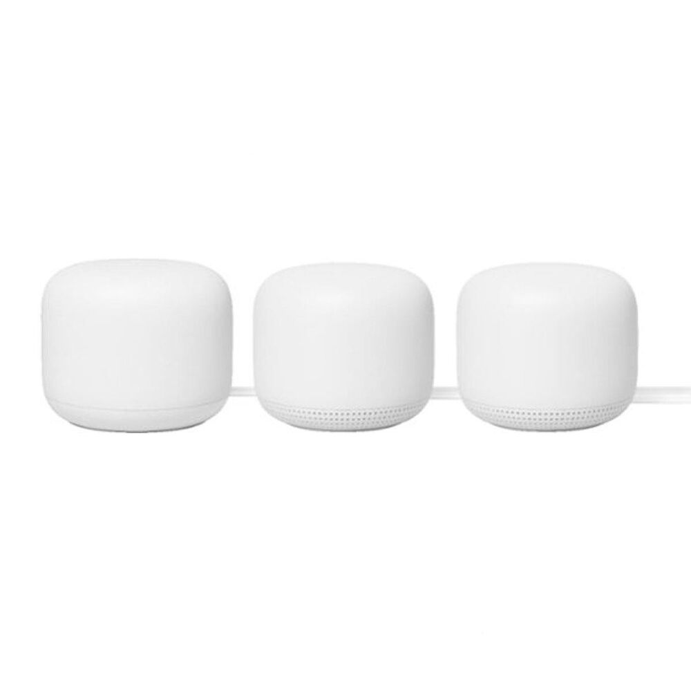 Google Nest Wifi - Mesh Router AC2200 and 2 Points with Google Assistant - 3 Pack, , large