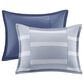 Hampton Park Noble 8-Piece Queen Cotton Comforter Set in Blue, , large