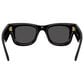 Rayban Glasses A$AP Rocky Wayfarer Puffer Sunglasses with Ultra Black Lenses in Polished Black, , large