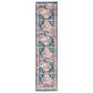 Safavieh Riviera 2"2" x 9" Blue and Gold Runner, , large