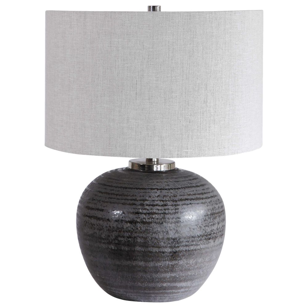 Uttermost Mikkel Table Lamp in Charcoal, , large
