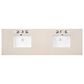 James Martin Vanities Brookfield 72" Double Bathroom Vanity in Bright White with 3 cm Eternal Marfil Quartz Top and Rectangle Sinks, , large