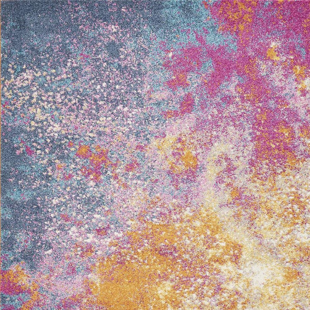 Nourison Passion PSN10 5&#39;3&quot; x 7&#39;3&quot; Sunburst Area Rug, , large