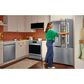 LG 23.7 Cu. Ft. 3-Door French Door Refrigerator with Zero Clearance in PrintProof Stainless Steel, , large