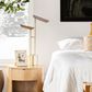 37B Jameson 2-Lite LED Table Lamp in Walnut and Gold, , large