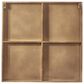 Maple and Jade 36" x 36" Wall Sculpture in Light Brown, , large