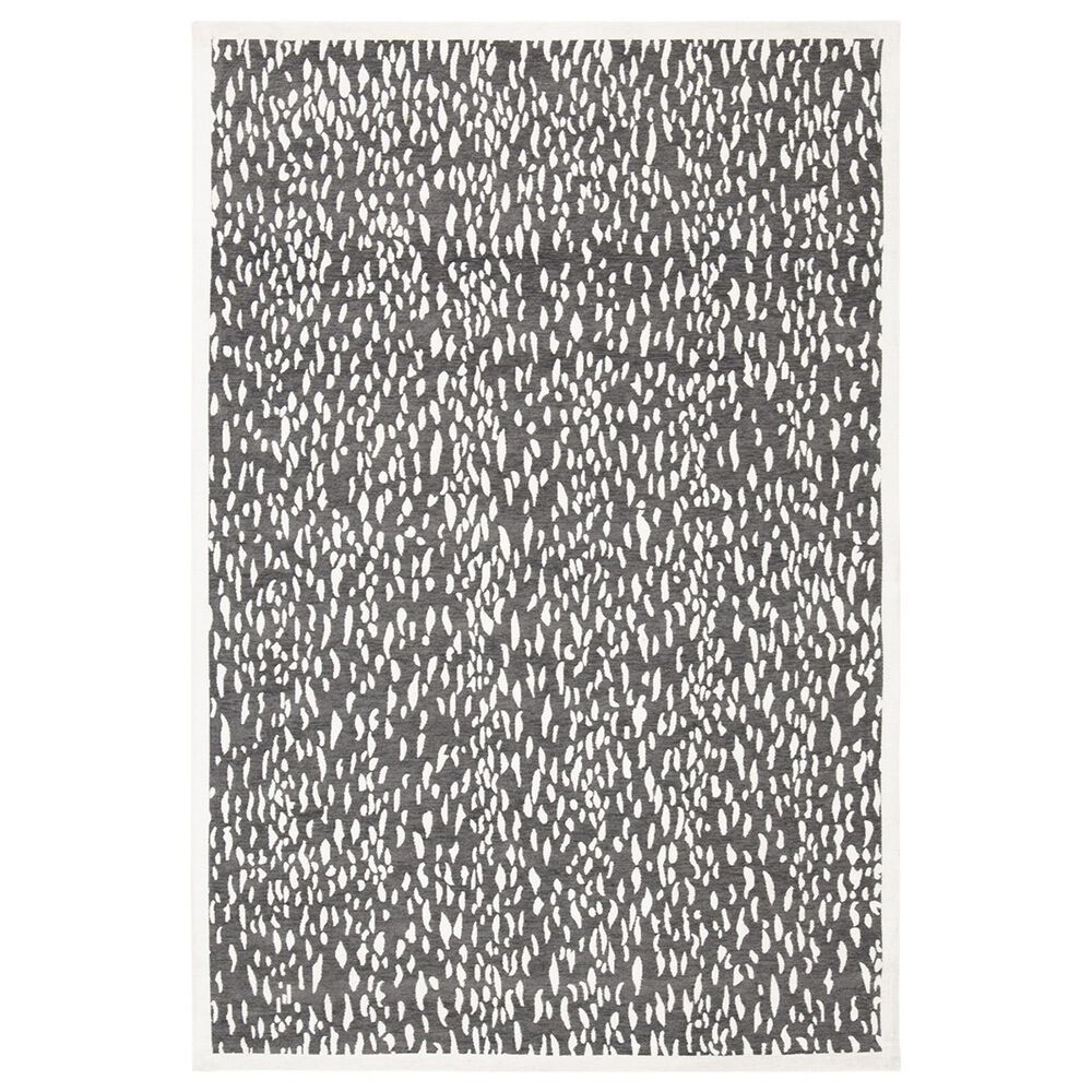 Safavieh Marbella 4" x 6" Dark Grey and Ivory Area Rug, , large