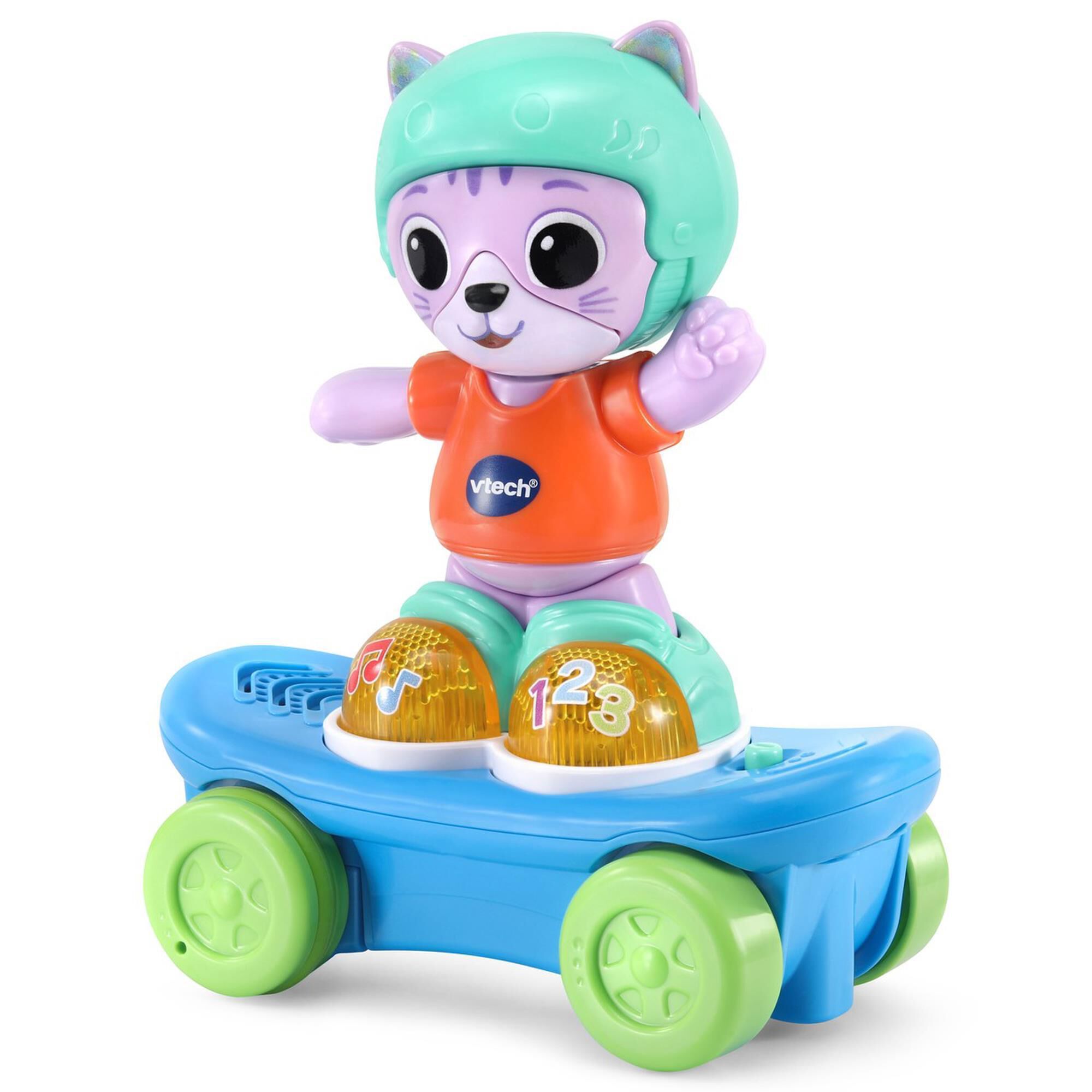 Vtech Toys Pull Back Skater cat NFM