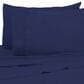 Trade Linker 4-Piece Full Dorm Room 200 Thread Count Sheet Set in Navy, , large