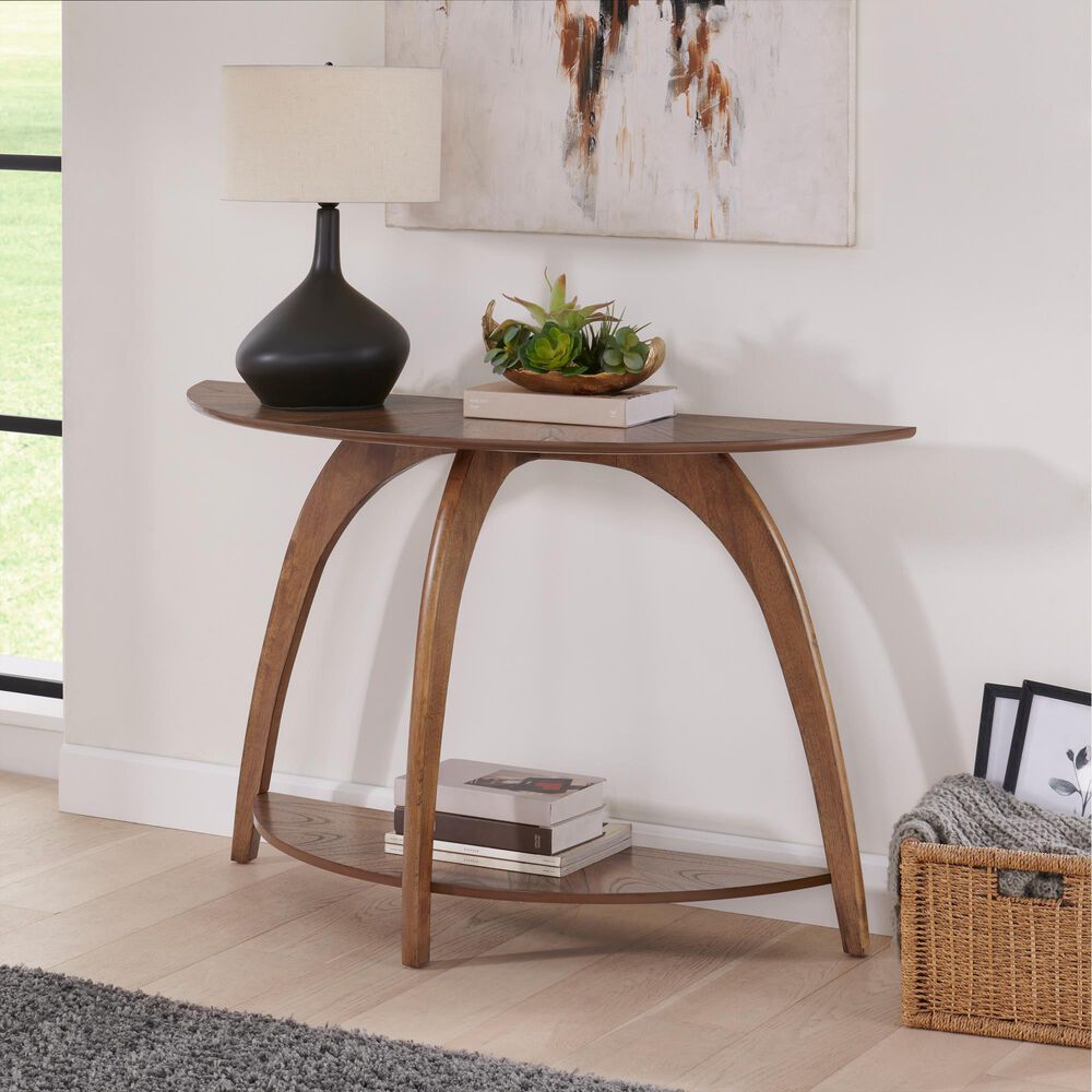 Martin Svensson Home Lax Console Table in Warm Nutmeg, , large